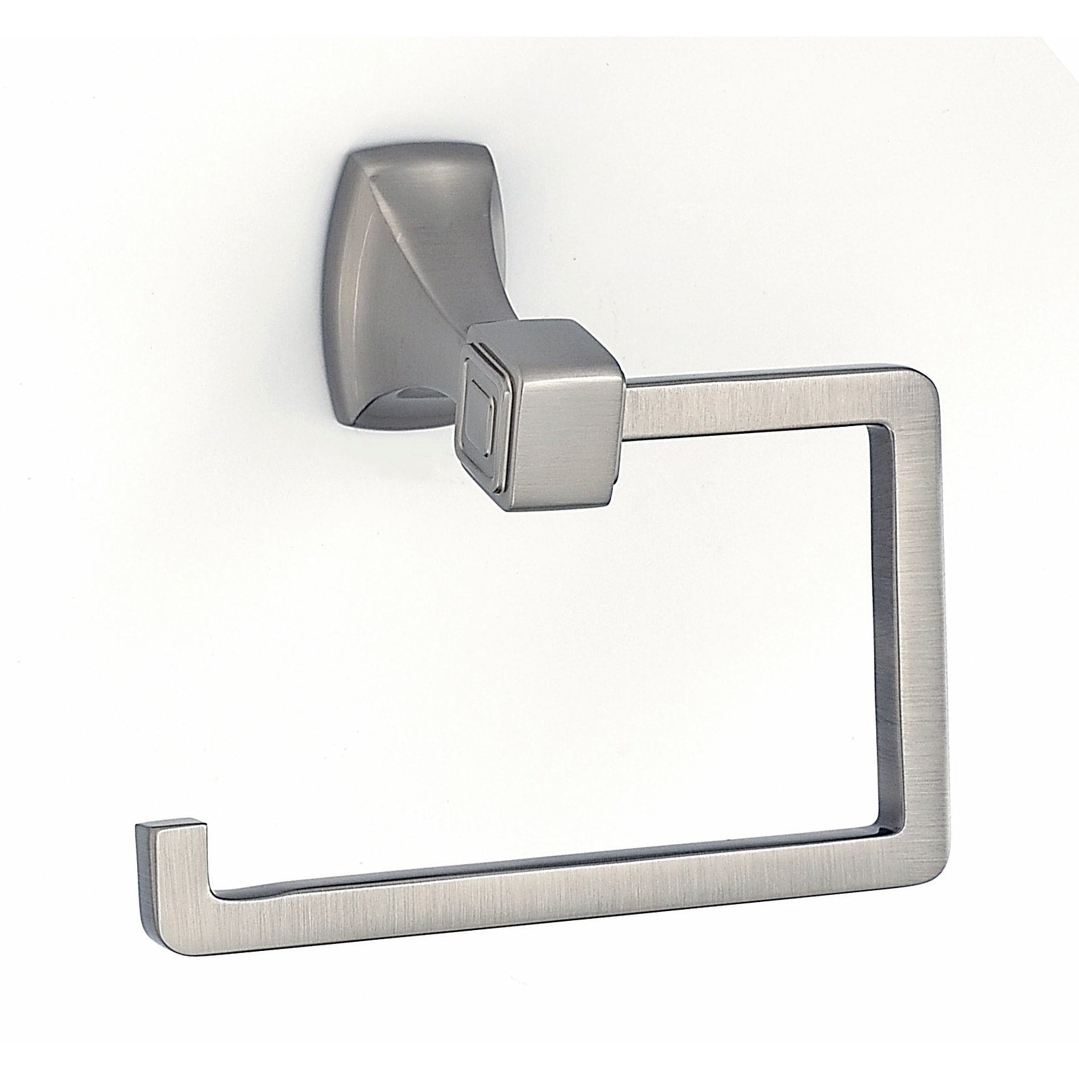 Alno Cube Modern 5.5 W Hook Style Slide On Toilet Paper Holder Made