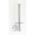 Alno Royale 8 Inch Tall Vertical Drop Down Toilet Tissue Paper Holder