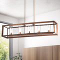 Alois 41 Inch Chandelier Antique Copper Finish