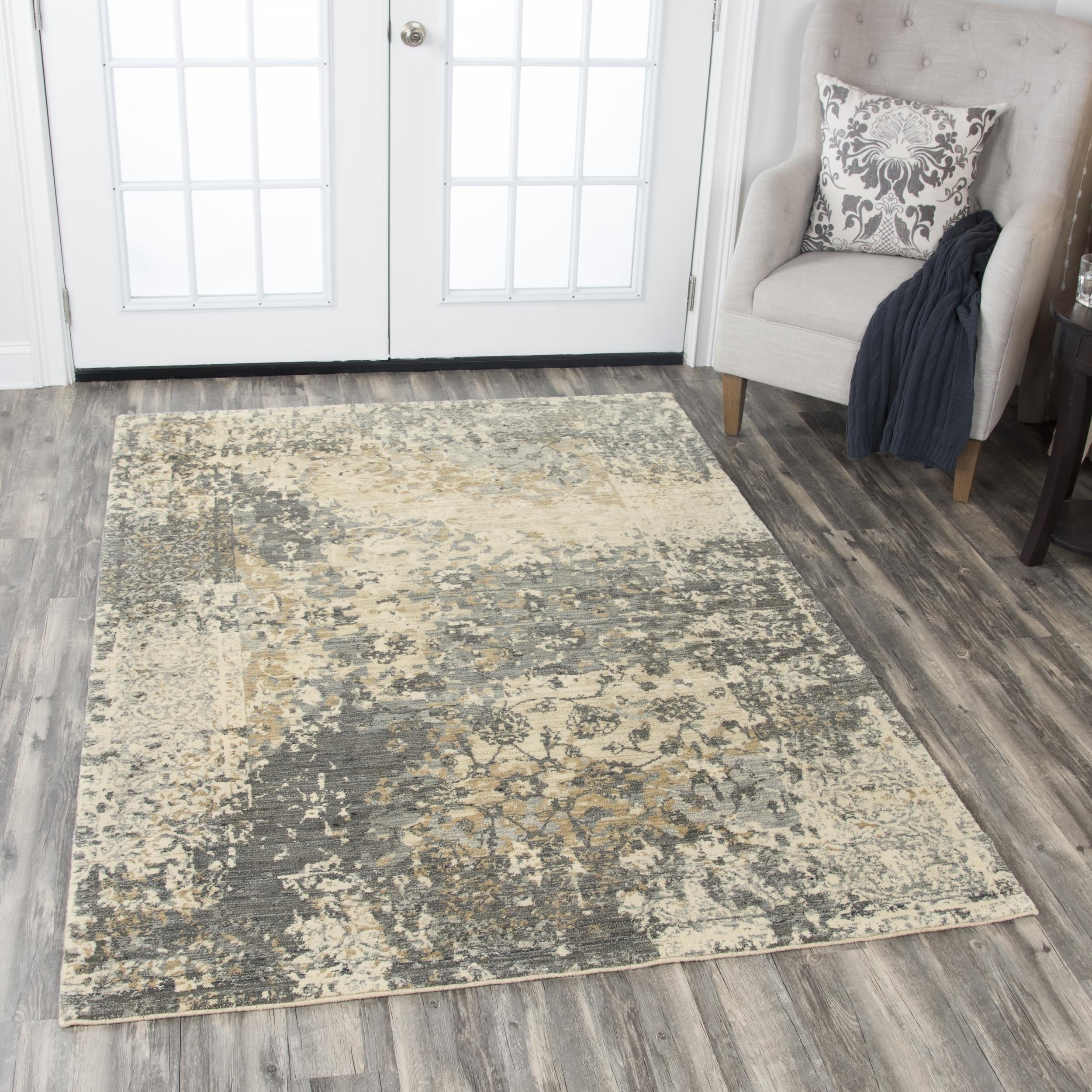 Alora Decor Euphoria Collection Floral Rug