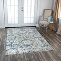 Rizzy Home Bristol Power Loomed Circles Rug