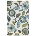 Rizzy Home Eden Harbor Hand Tufted Floral Blended Wool Area Rug 8 X 10 8 X 10