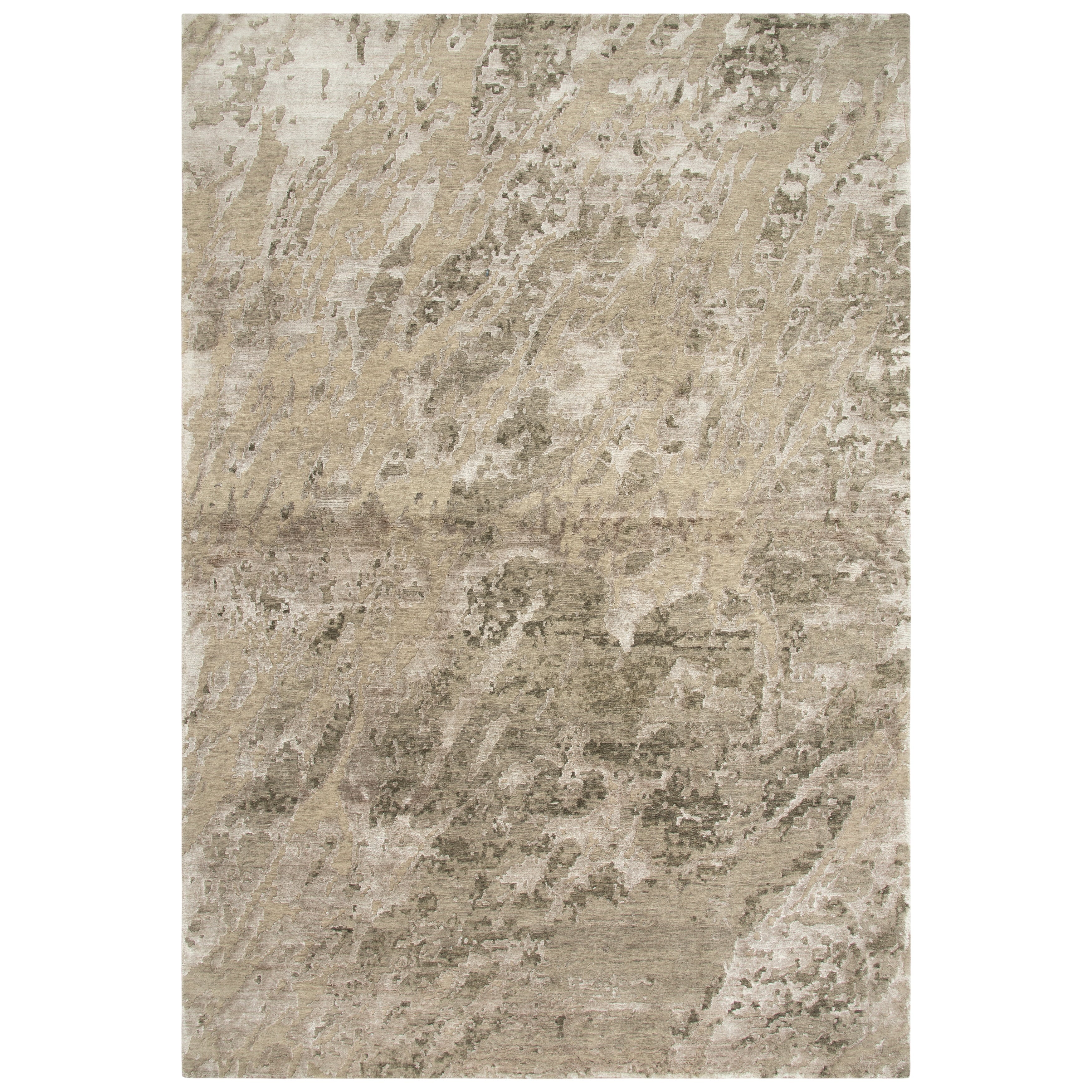 Alora Decor Noble Collection Beige Abstract Rug