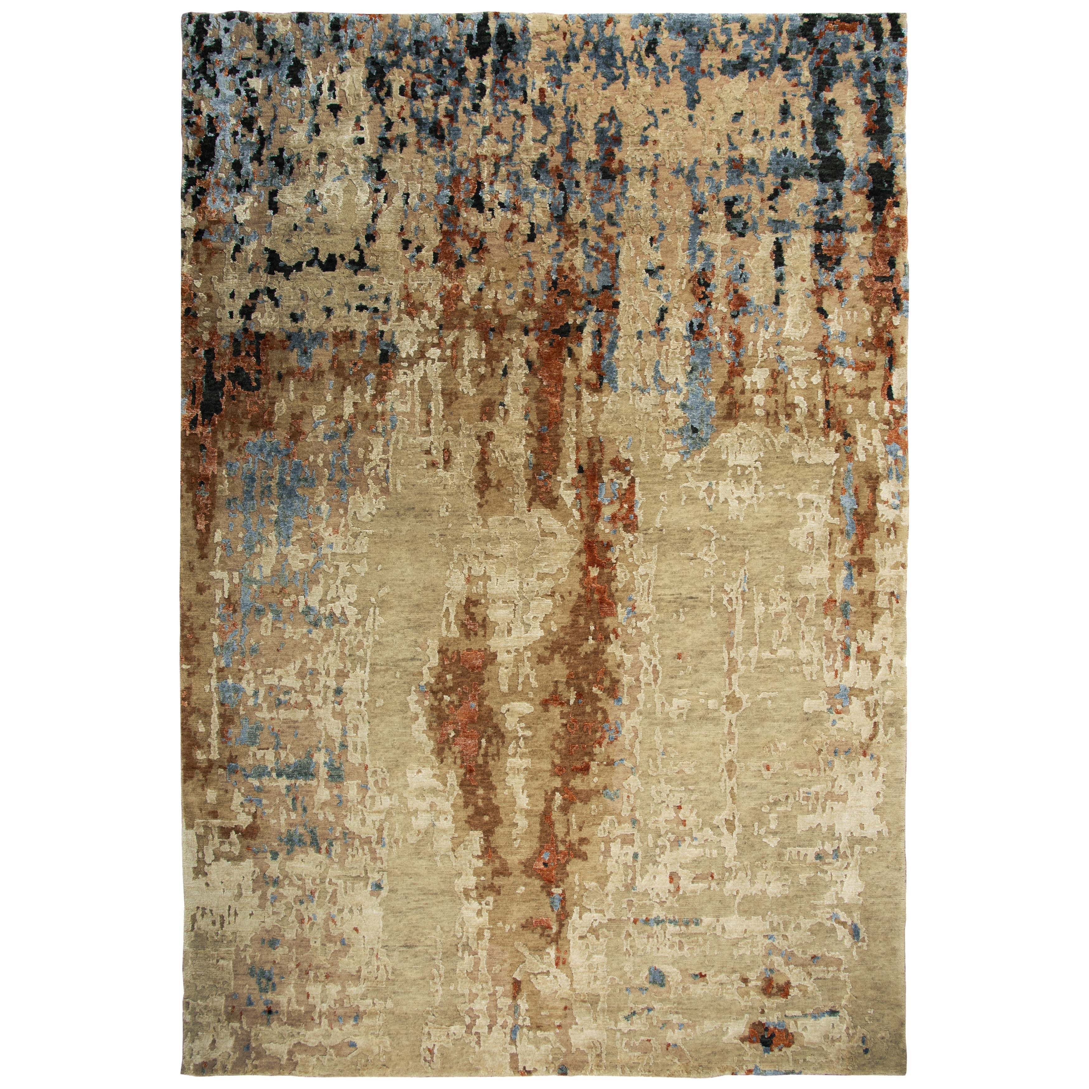 Alora Decor Noble Collection Beige Abstract Rug