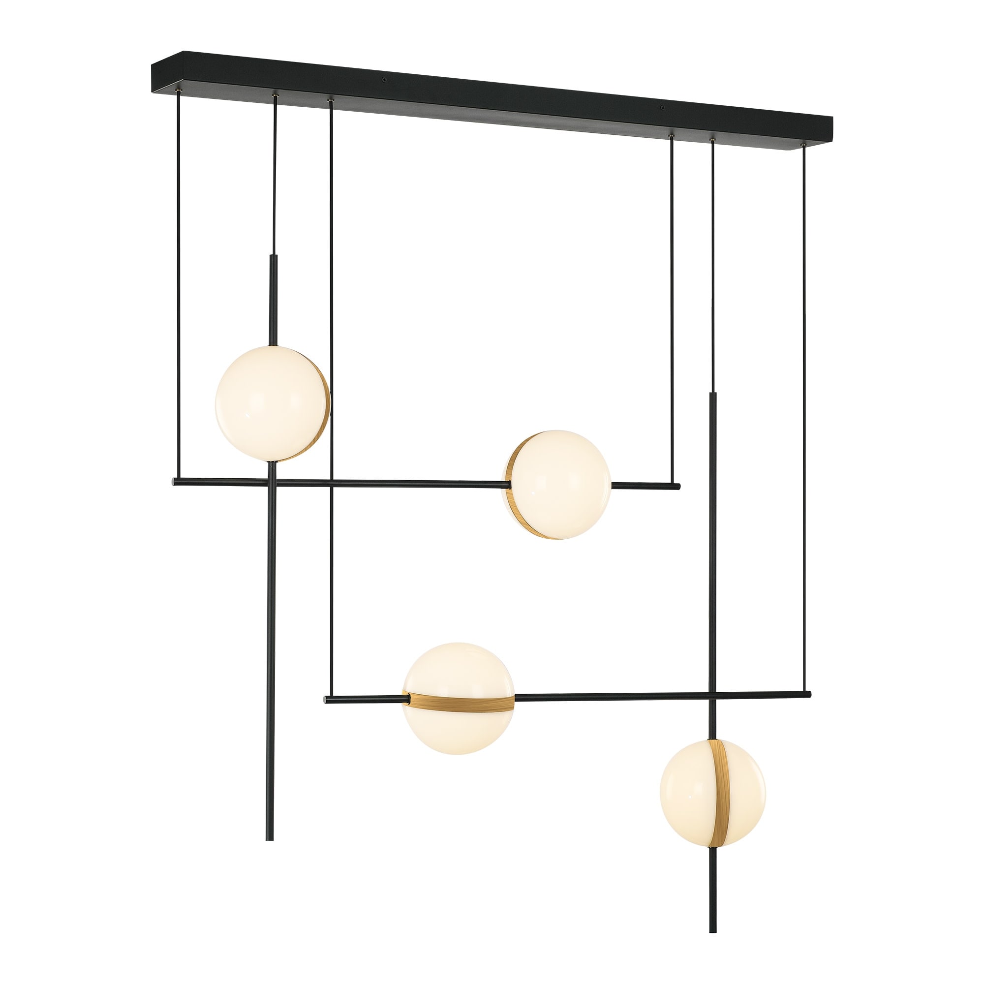 Alora Lighting Lp302004 Unv Tagliato 19 Wide Linear Pendant