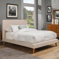 Alpine Britney Upholstered Platform Bed