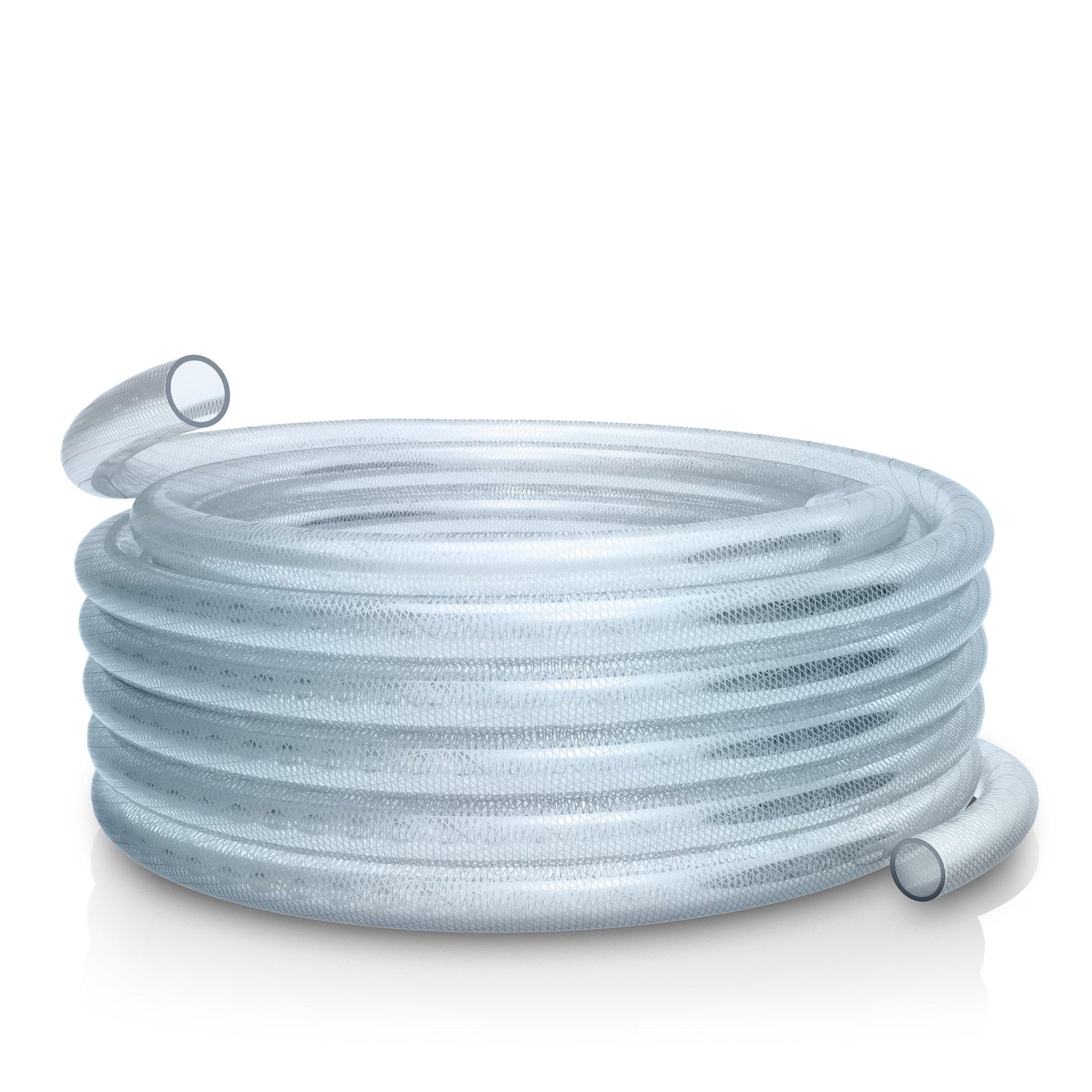 Alpine Clear Braided Tubing 7.4 Inch Tall
