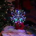 Alpine Christmas White Twig Ornament Light 10 Inch Tall