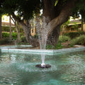 Alpine Corporation 550 Gph Floating Spray Fountain Pump With Led Light