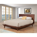 Alpine Furniture Gramercy Queen Wood Platform Bed In Walnut
