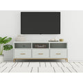 Alpine Furniture Madelyn Wood Tv Console In White