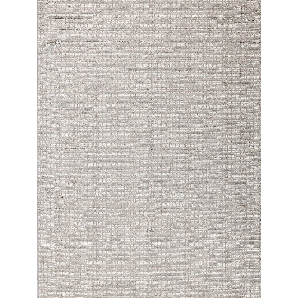 Alpine Handloomed New Zealand Wool Light Beige Ivory Area Rug