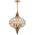 Copper Grove Ulez 6 Light Chandelier With Antique Bronze Finish