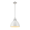 Altas Somerville Metal Shade 1 Light Pendant 12 Inch W