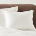 Alto Organic Cotton Gauze Warm White Full/Queen Duvet Cover