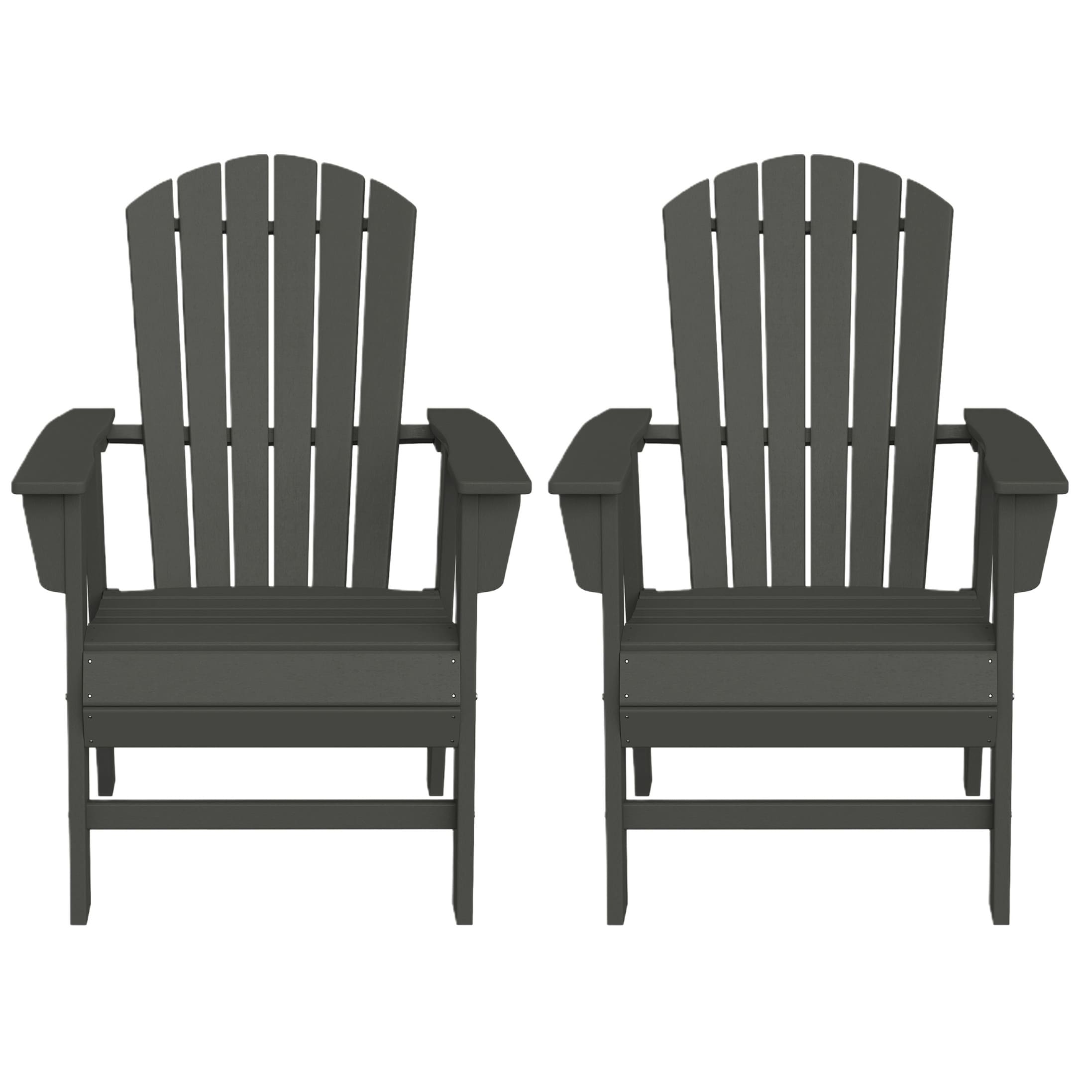 Altura Seashell Upright Adirondack Chair Set Of 2