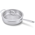 Alva Maestro 4Qt 5 Ply Stainless Steel Saute Pan With Lid