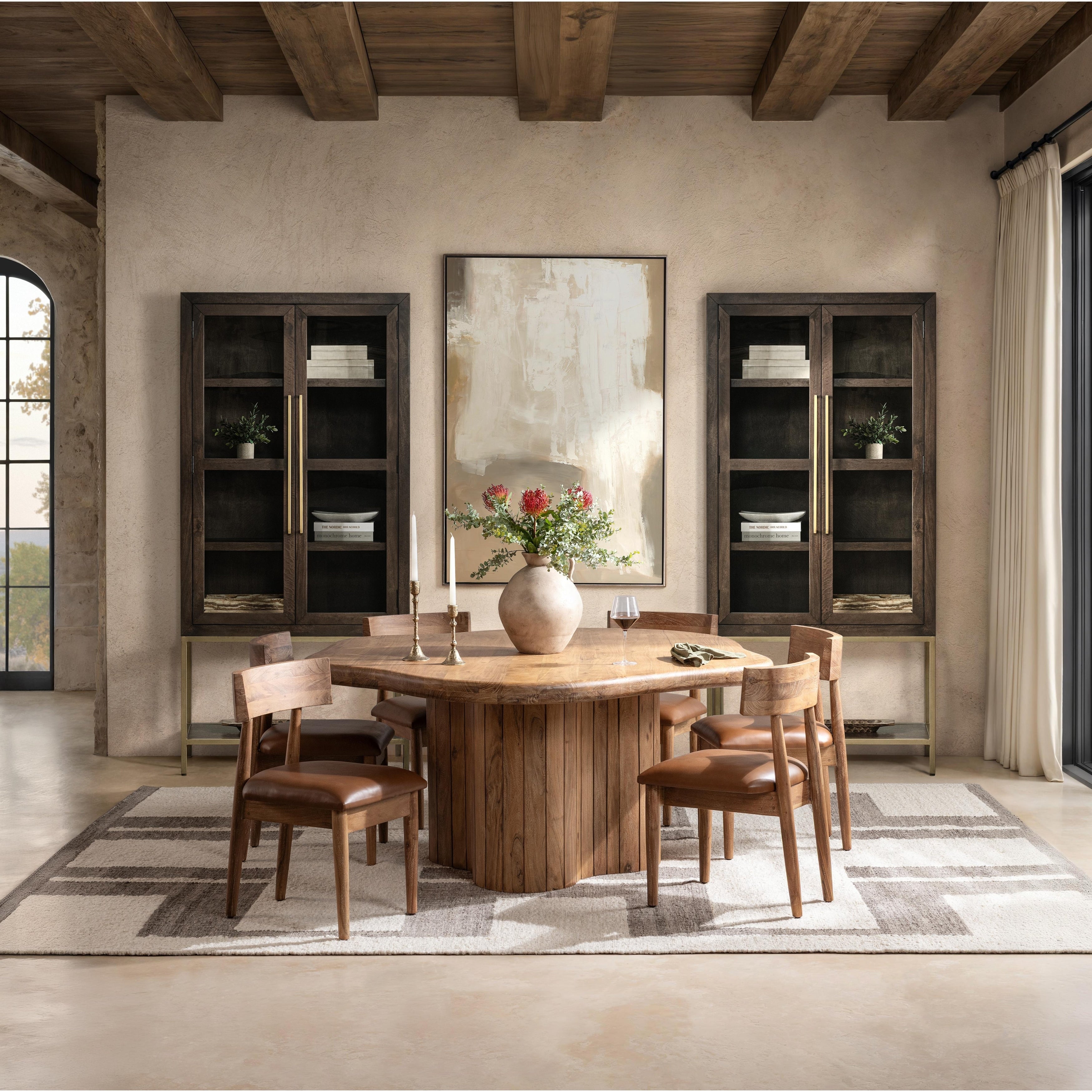 Alvaro Acacia Wood Dining Table