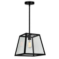 The Gray Barn Black Creek 1 Light Mini Pendant With Black Finish