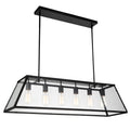 Carbon Loft Burgoyne 6 Light Chandelier With Black Finish