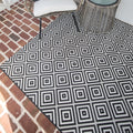 Amador Textured Geometric Area Rug