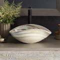 Amalfi Handmade Murano Glass Bathroom Sink 17.5X12X6.75