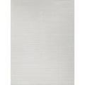 Amani Modern Handloomed Silky Nylon White Area Rug