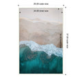 Amanti Art Framed Fabric Pinboard Aerial 20 By Rachel Lee 3 Birdies Studio Printed Bulletin Board