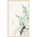 Amanti Art Framed Fabric Pinboard Grasses Iii On Linen By Katrina Pete Printed Bulletin Board Board Size 21 X 36