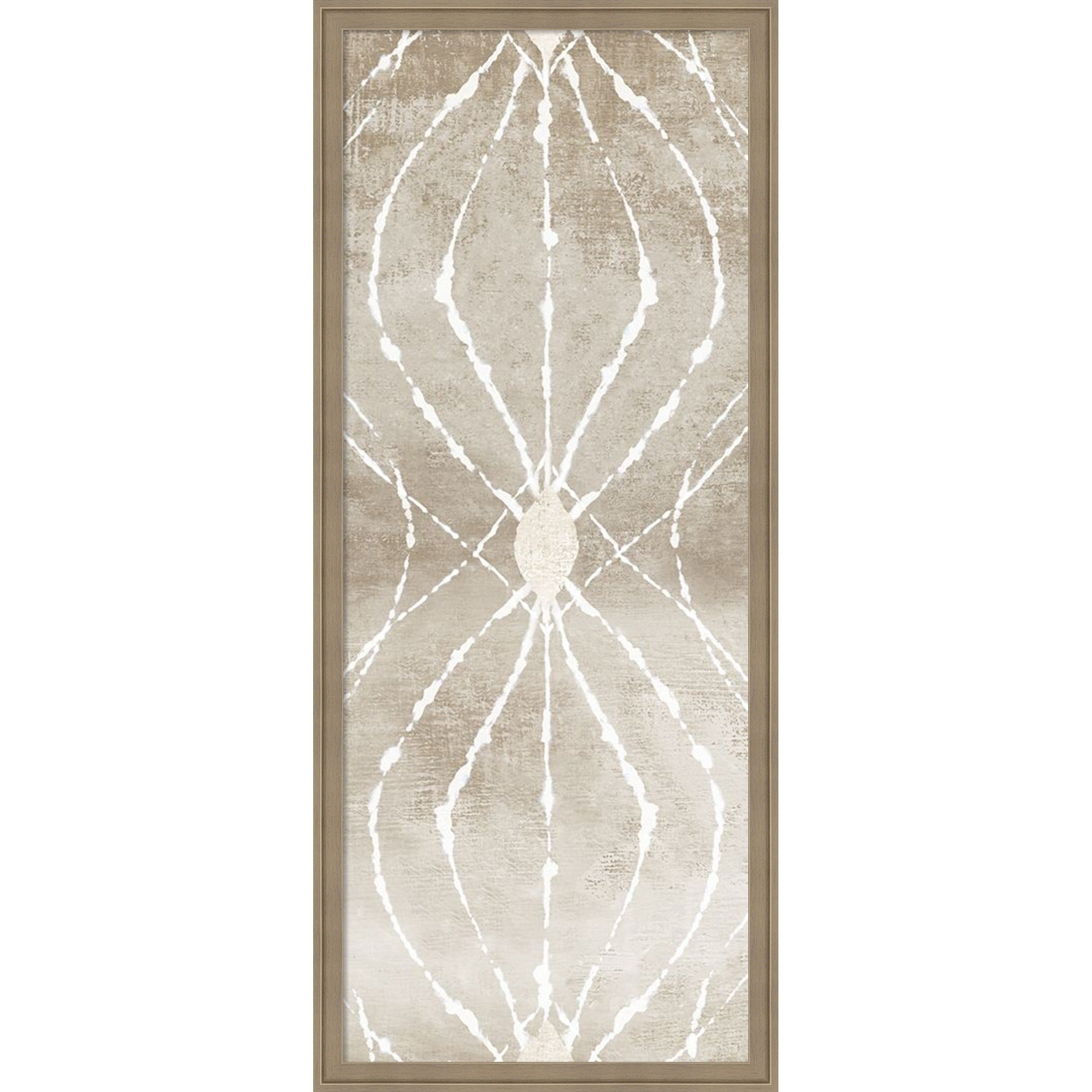 Amanti Art Framed Fabric Pinboard Mesmerizing Geometrics Ii By Emma Peal Printed Bulletin Board Board Size 16 X 40