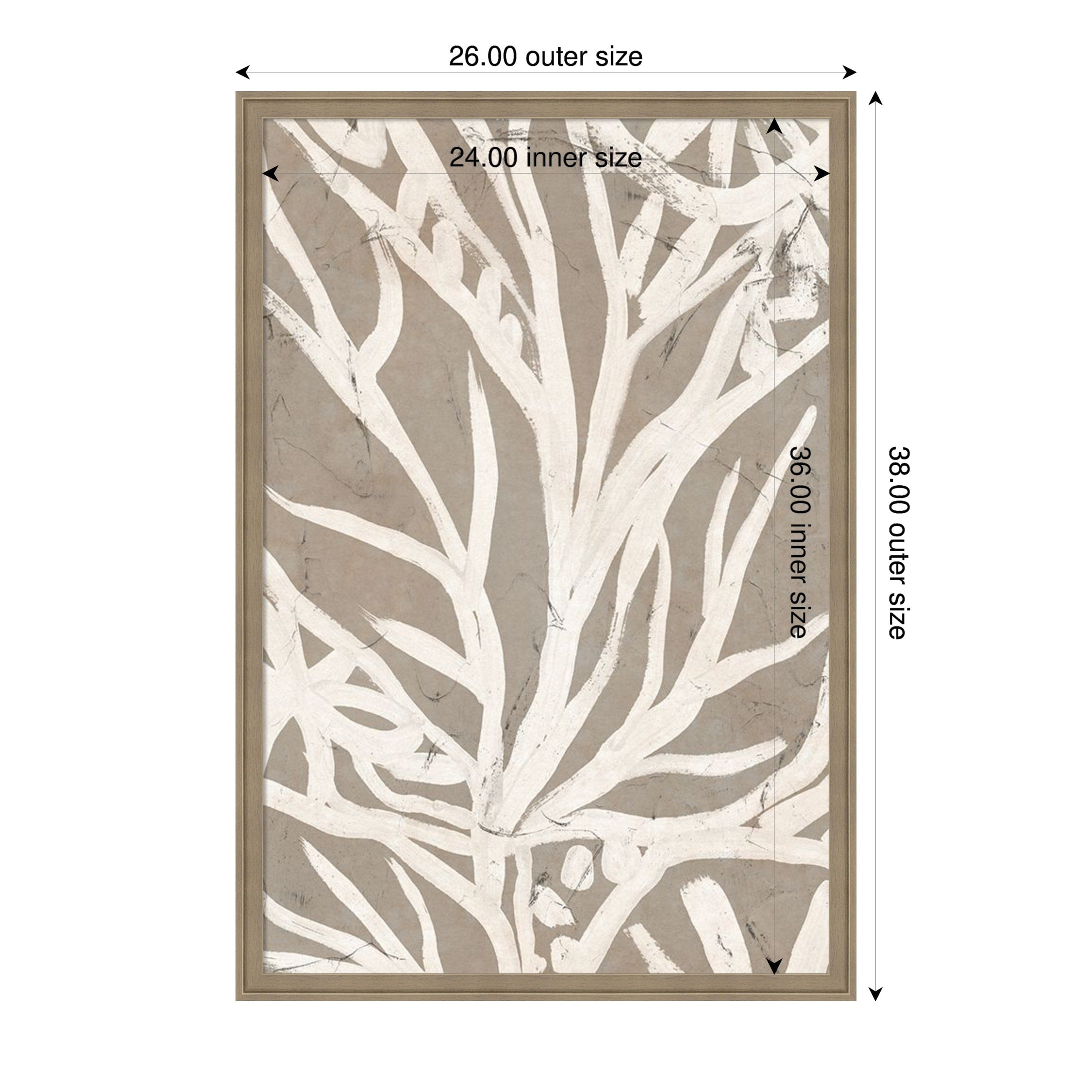 Amanti Art Framed Fabric Pinboard Mudcloth Foliage Ii By June Erica Vess Printed Bulletin Board