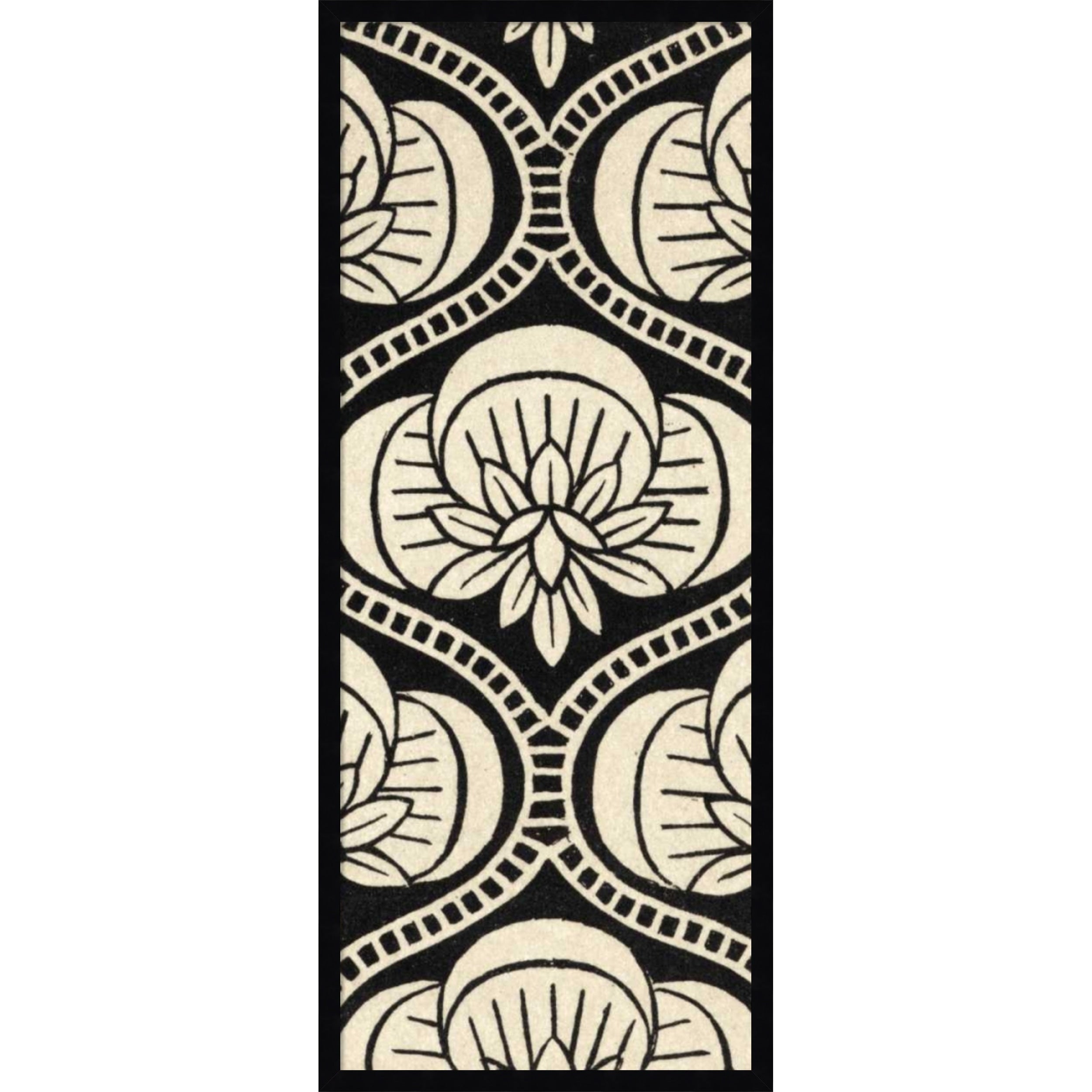 Amanti Art Framed Fabric Pinboard Ornamental Tile Motif No. 1 By Vision Studio Printed Bulletin Board