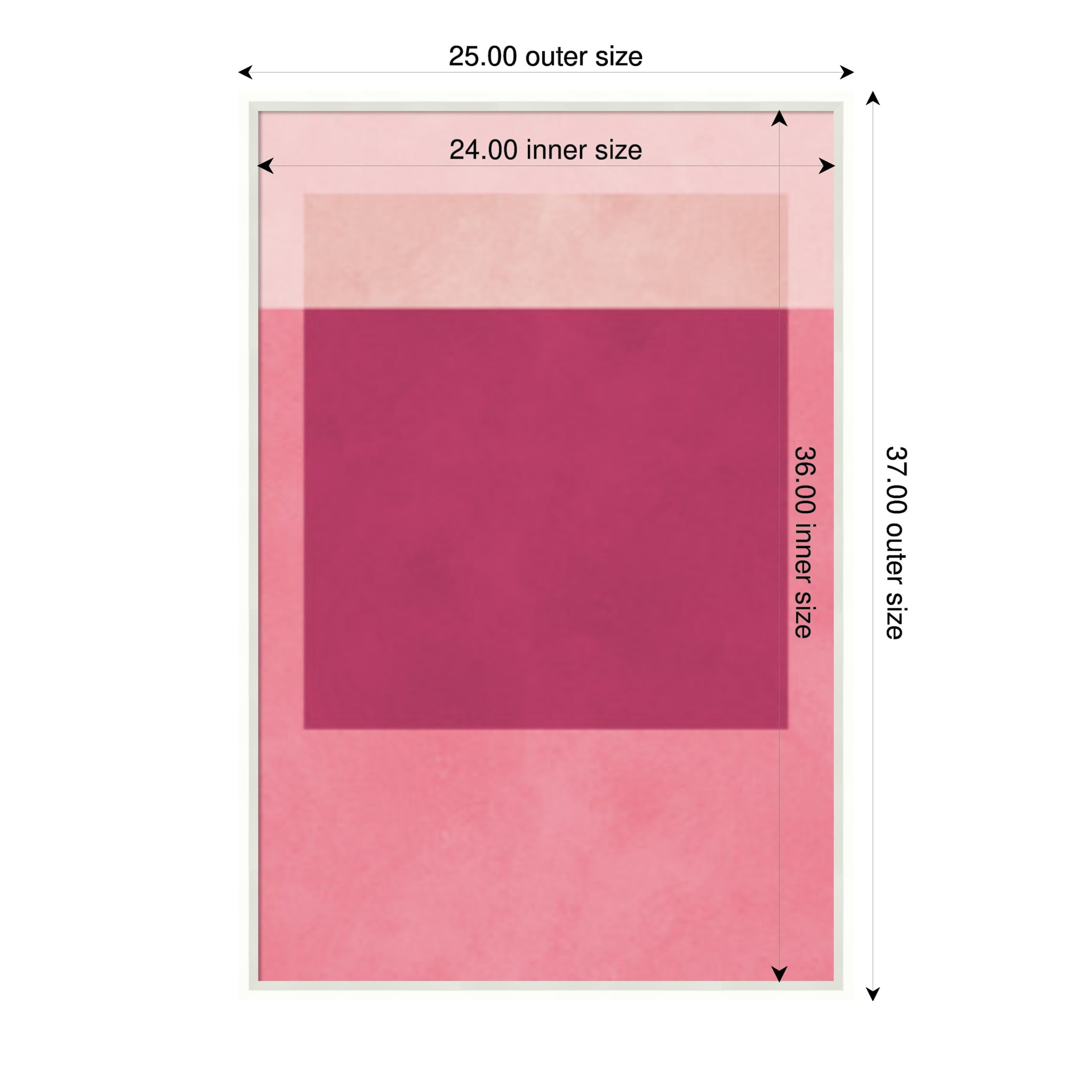Amanti Art Framed Fabric Pinboard Overlapping Geometry 12 By Vitor Costa Printed Bulletin Board