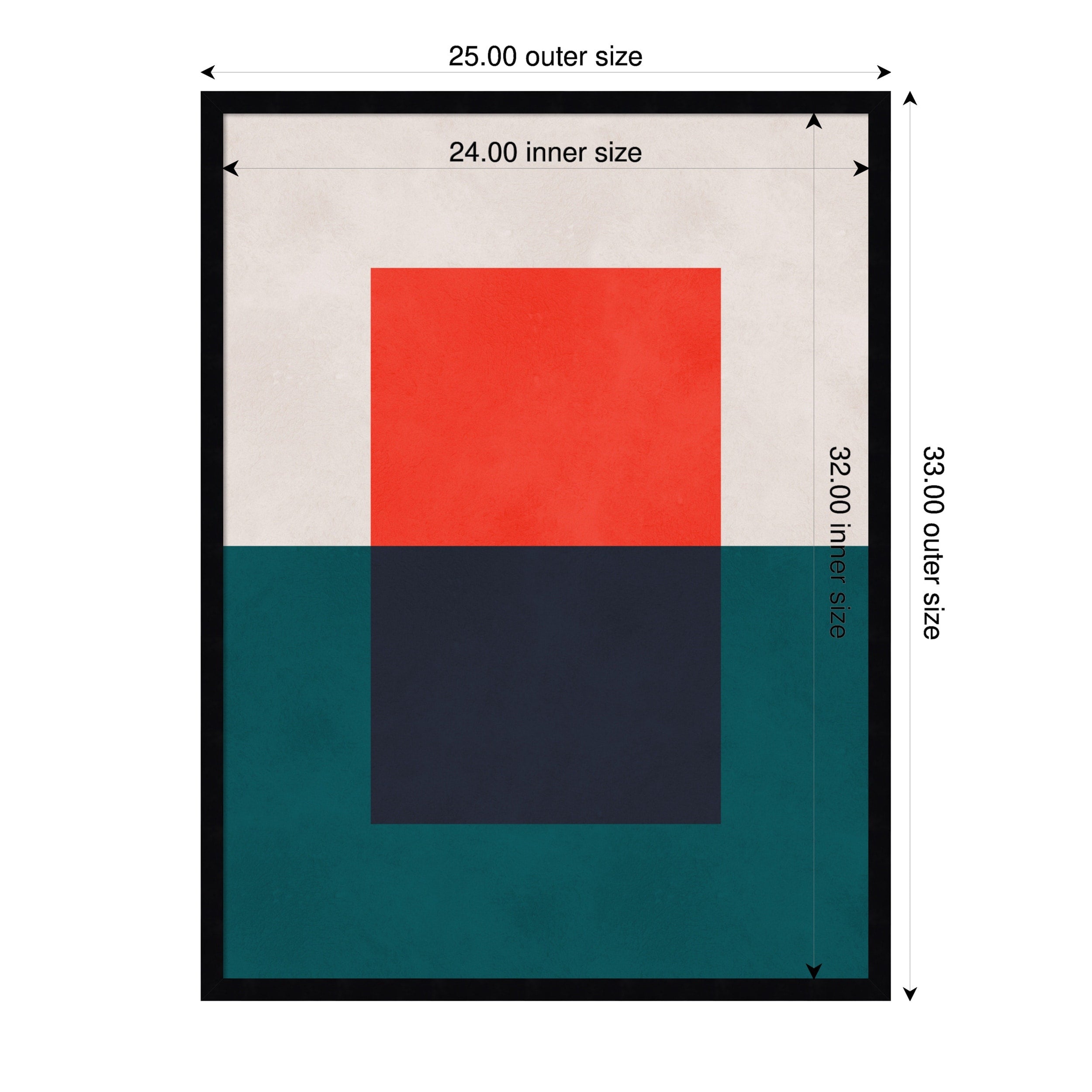 Amanti Art Framed Fabric Pinboard Overlapping Geometry 4 By Vitor Costa Printed Bulletin Board