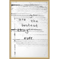 Amanti Art Framed Fabric Pinboard Passing Notes By Kent Youngstrom Printed Bulletin Board Board Size 24 X 36
