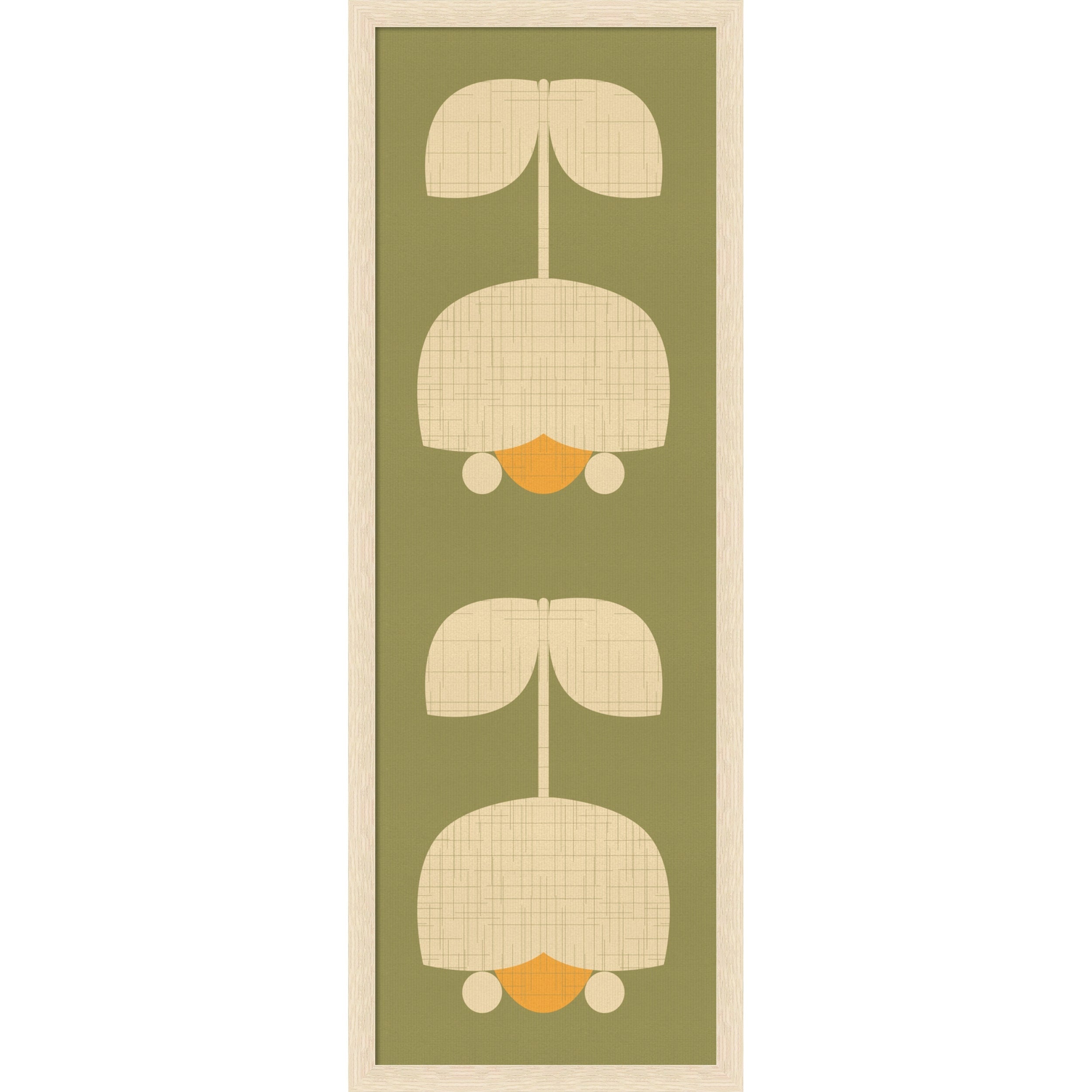 Amanti Art Framed Fabric Pinboard Scandinavian Tulip Decor By Dina Dankers Printed Bulletin Board Board Size 1350 In X 40