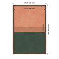 Amanti Art Framed Fabric Pinboard Terracotta Layers By Vitor Costa Printed Bulletin Board