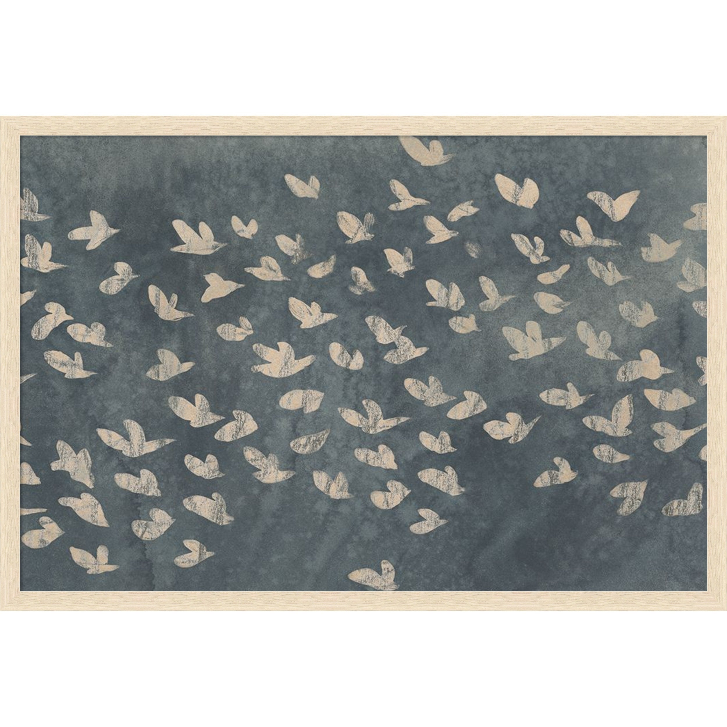 Amanti Art Framed Fabric Pinboard Watermark Flock I By June Erica Vess Printed Bulletin Board