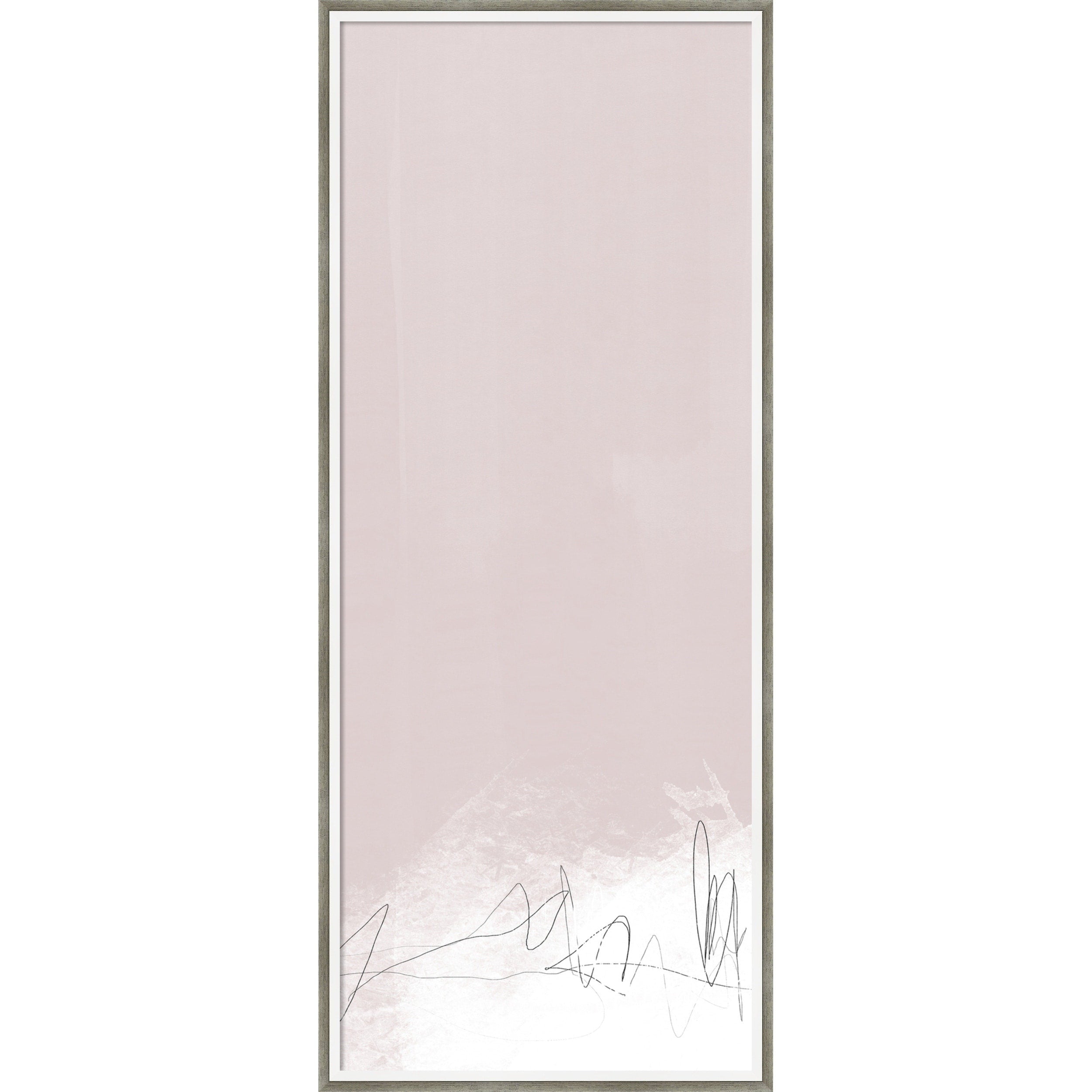 Amanti Art Framed Fabric Pinboard Whispers In Soft Beige By Uplusmestudio Printed Bulletin Board