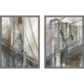 Amanti Art Icon Of Architecture No. 1 No. 2 2 Piece By Ethan Harper Framed Canvas Wall Art