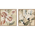 Amanti Art Lily Breath Flower Pods 2 Piece By Jennifer Goldberger Framed Canvas Wall Art