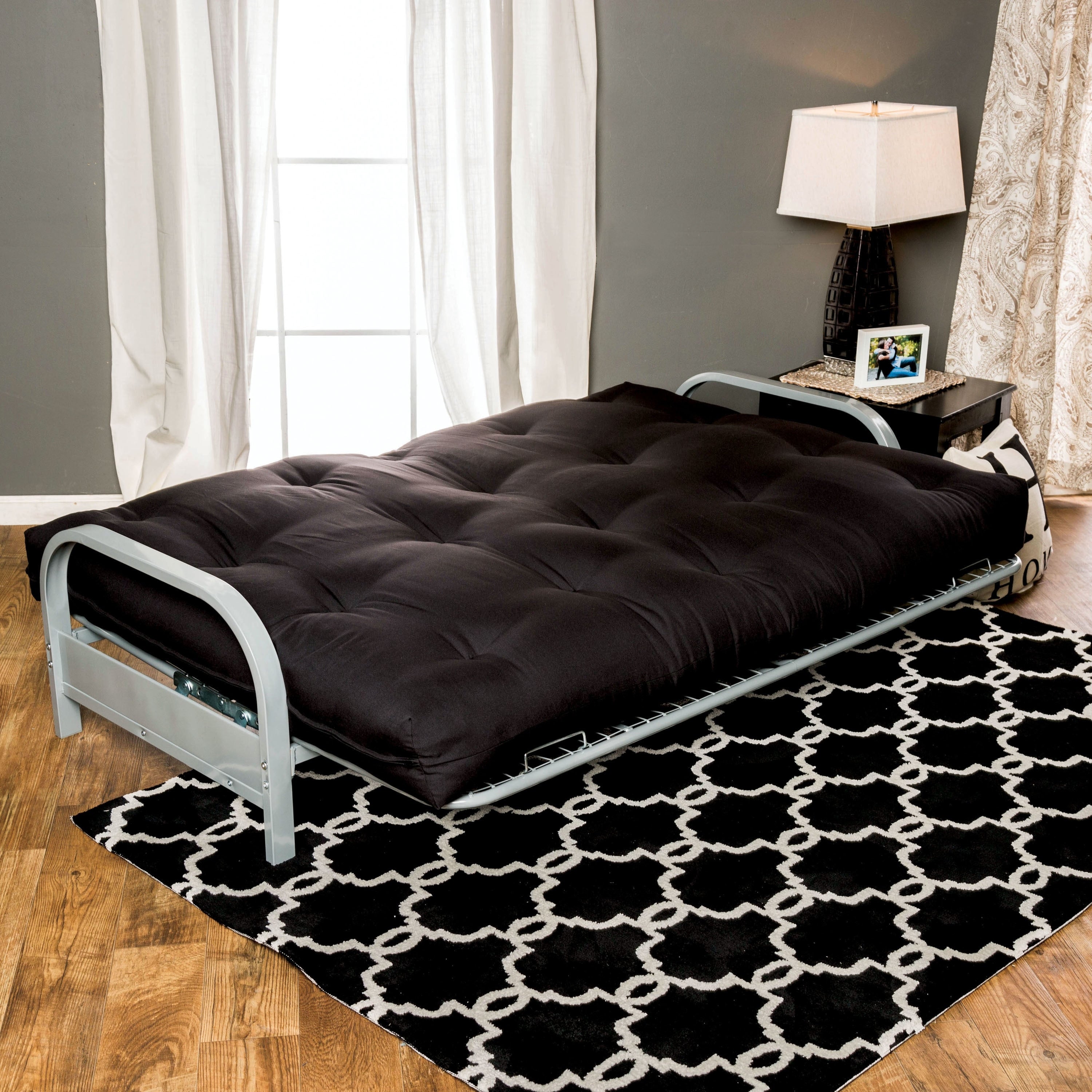 Furniture Of America Amaya Contemporary Tufted 8 Inch Futon Mattress