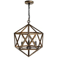 The Gray Barn Bonnyview 3 Light Chandelier With Antique Forged Copper Finish
