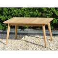 Amazonia Verenna Patio Coffe Table. Made Of 100 Teak And Ideal Indoors And Outdoors