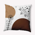 Amber Botanics Indoor Outdoor Throw Pillow