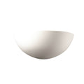 Ambiance Bisque Small Quarter Sphere Wall Sconce