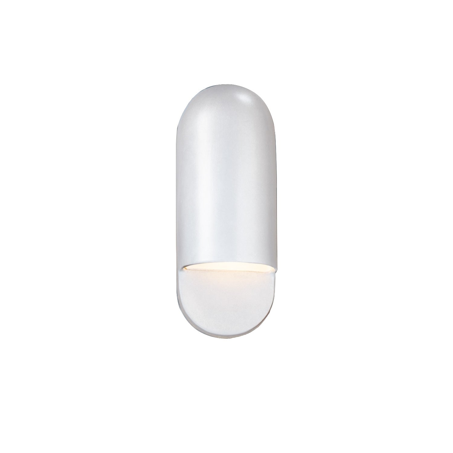 Ambiance Capsule 1 Light Small Gloss White Ada Wall Sconce