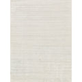 Ambrose Hand Tufted Wool Bamboo Silk Ivory Gray Area Rug