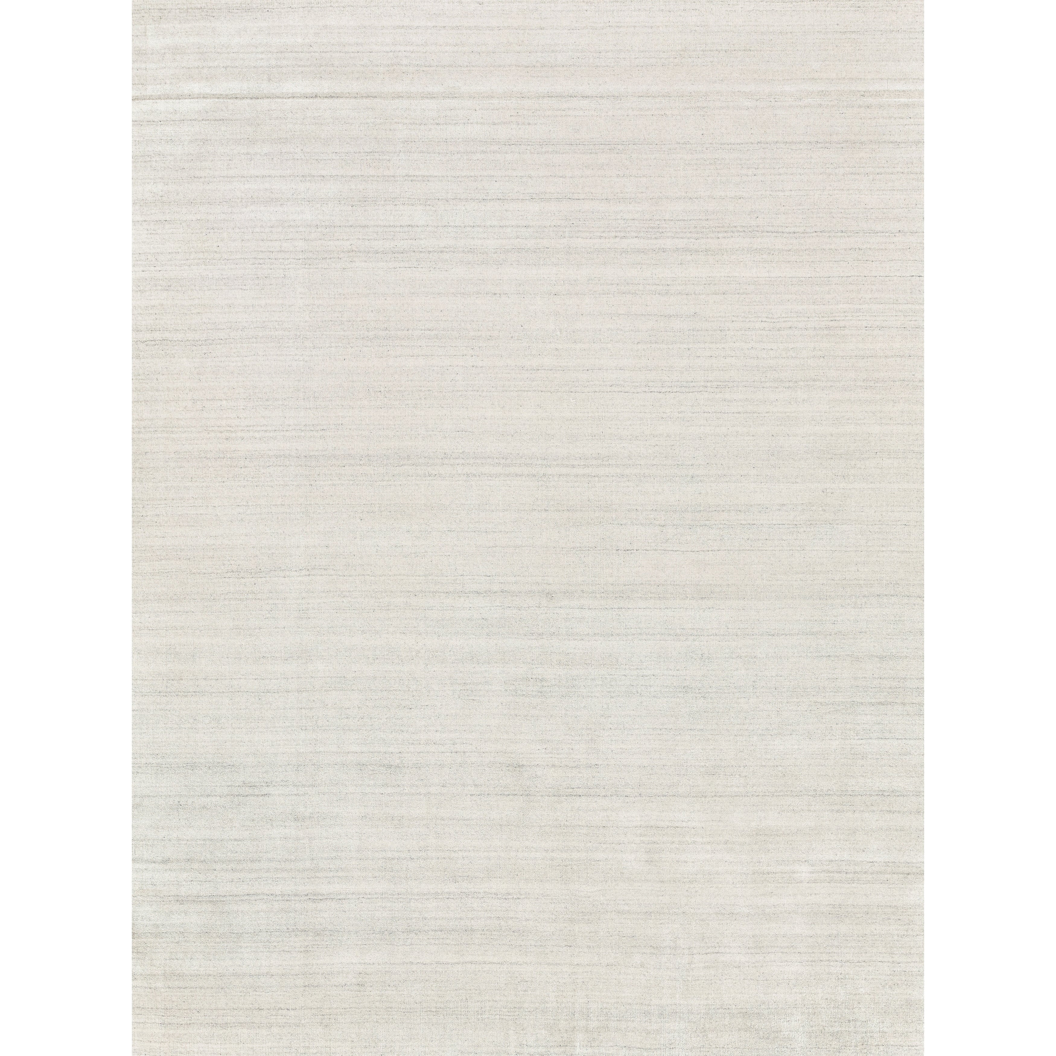 Ambrose Hand Tufted Wool Bamboo Silk Ivory Gray Area Rug