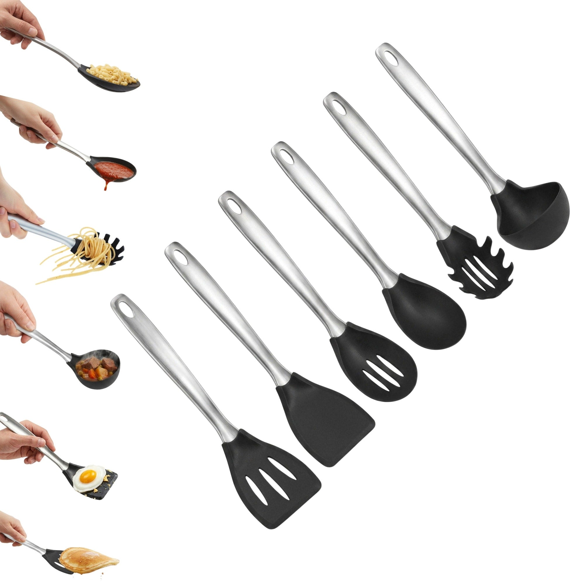 Amco 6 Piece Nylon Utensil Set 15.74 H